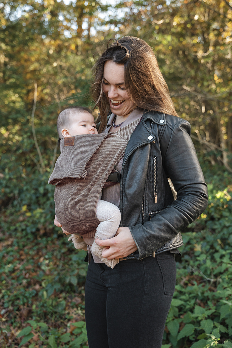 Tiny Click Rib Dark Oat