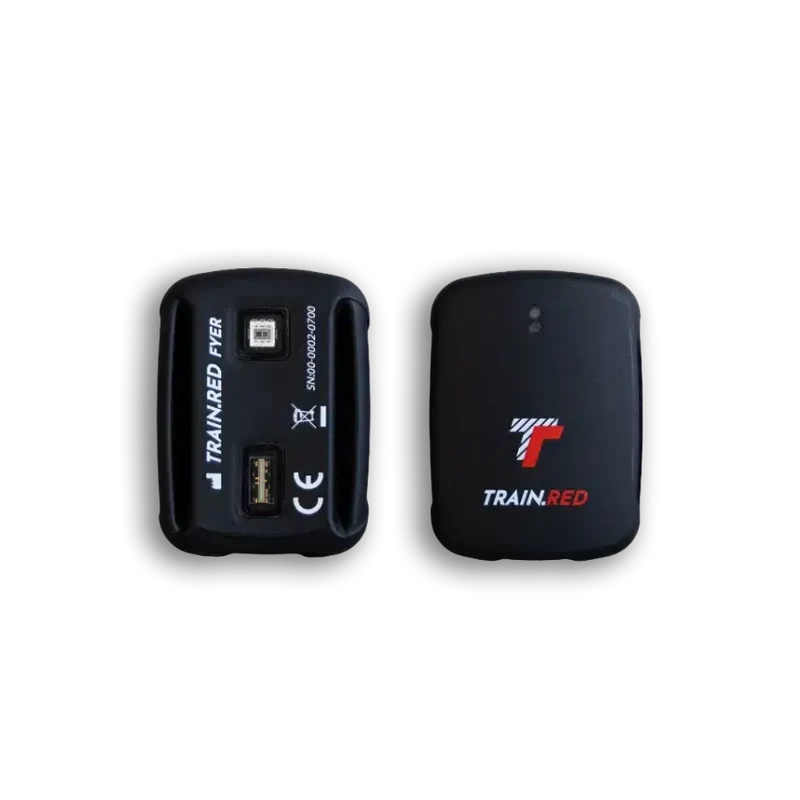 Detailed view of Train.Red FYER 2.0 sensors
